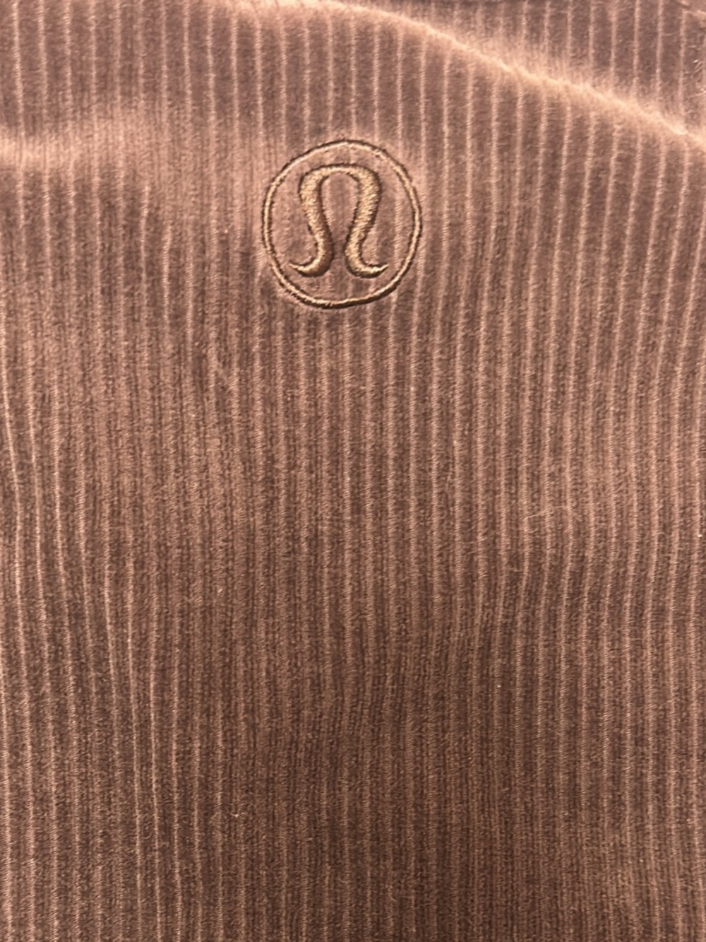 lululemon athletica Brown Corduroy Full-Zip Jacket - Picture 4 of 4